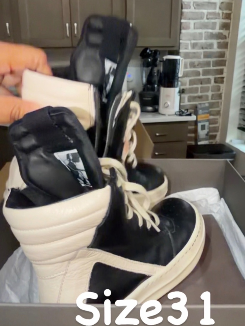 Kids Rick Owen's sneakers